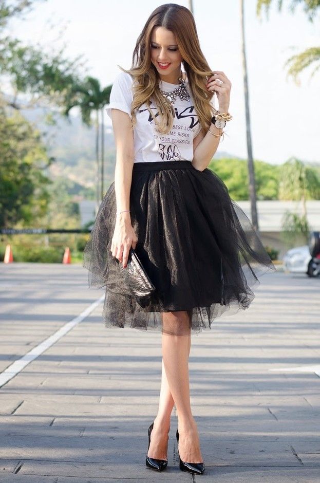 Western Stylish Black Flared Mini Skirt for women