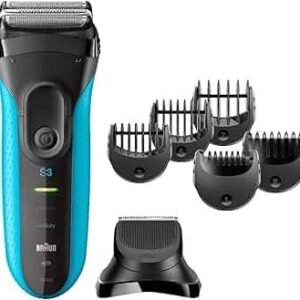 Braun 3010BT Series 3 Shave&Style 3-in-1 Electric Wet&Dry Shaver with Precision Trimmer