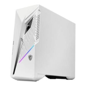 MSI MAG Infinite S3 Barebone Gaming PC, Intel Core i7‑14700F, Intel H610 Chipset, 2× DDR5‑5600MHz RAM Slot, 1× M.2 2280 SSD, Wi‑Fi 6E & Bluetooth Connectivity, 500W PSU, White.