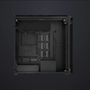 Radiators, High‑airflow, Accommodates up to 6x SSDs and 5x HDDs