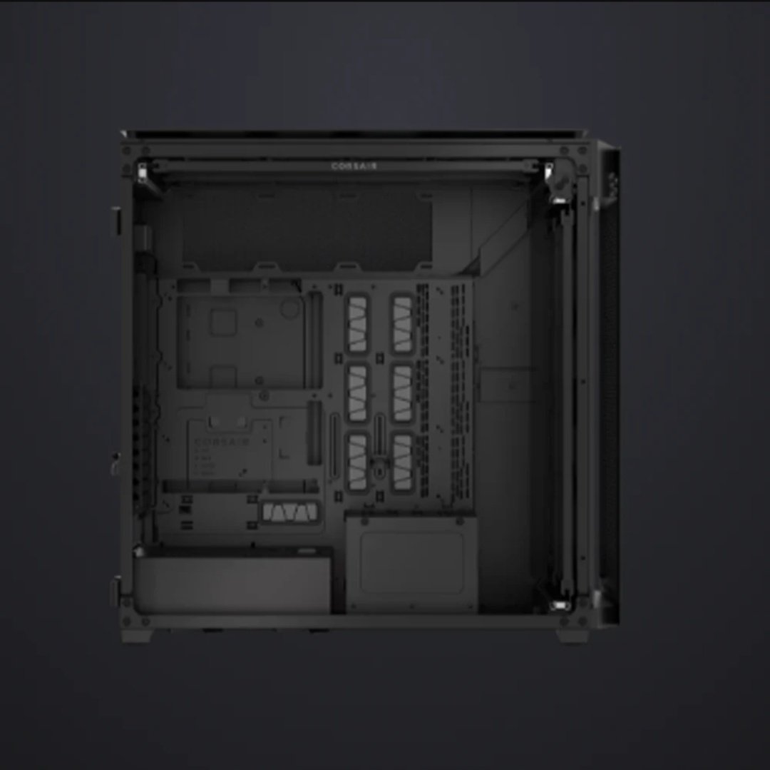 Radiators, High‑airflow, Accommodates up to 6x SSDs and 5x HDDs