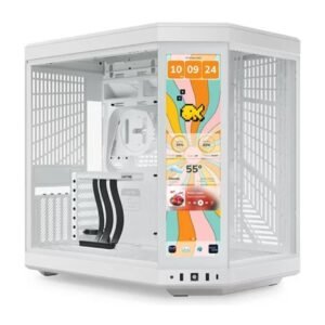 HYTE Y70 Touch Infinite Mid-Tower Snow White PC Case | CS-HYTE-Y70TI-WW
