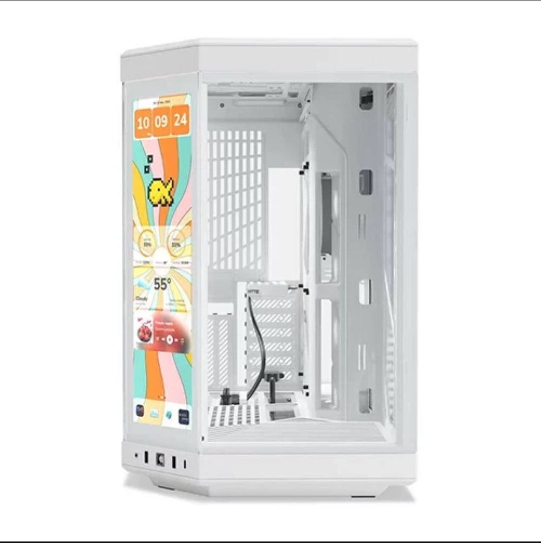 HYTE Y70 Touch Infinite Mid-Tower Snow White PC Case | CS-HYTE-Y70TI-WW - Image 2