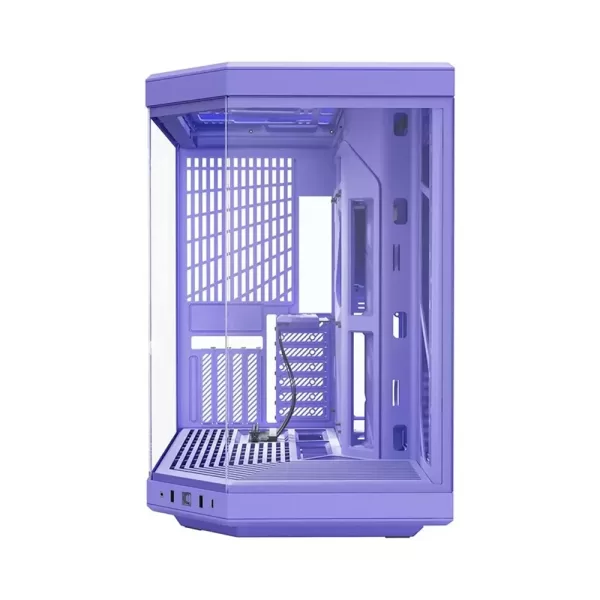 HYTE Y70 Touch infinite dual chamber Mid-Tower ATX PC Gaming case, Supports UP to 360mm Radiator & 10x 120mm Fans, Nexus Touch, 1xUSB-C 3.2 Gen 2, 2x USB-A 3.2 Gen 1, TARO Milk - Image 2