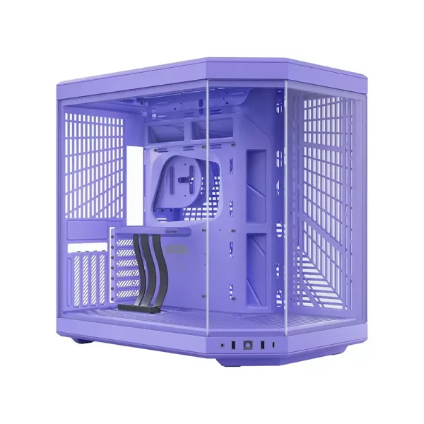 HYTE Y70 Touch infinite dual chamber Mid-Tower ATX PC Gaming case, Supports UP to 360mm Radiator & 10x 120mm Fans, Nexus Touch, 1xUSB-C 3.2 Gen 2, 2x USB-A 3.2 Gen 1, TARO Milk