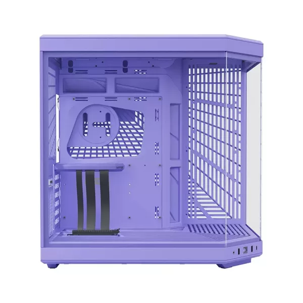 HYTE Y70 Touch infinite dual chamber Mid-Tower ATX PC Gaming case, Supports UP to 360mm Radiator & 10x 120mm Fans, Nexus Touch, 1xUSB-C 3.2 Gen 2, 2x USB-A 3.2 Gen 1, TARO Milk - Image 4