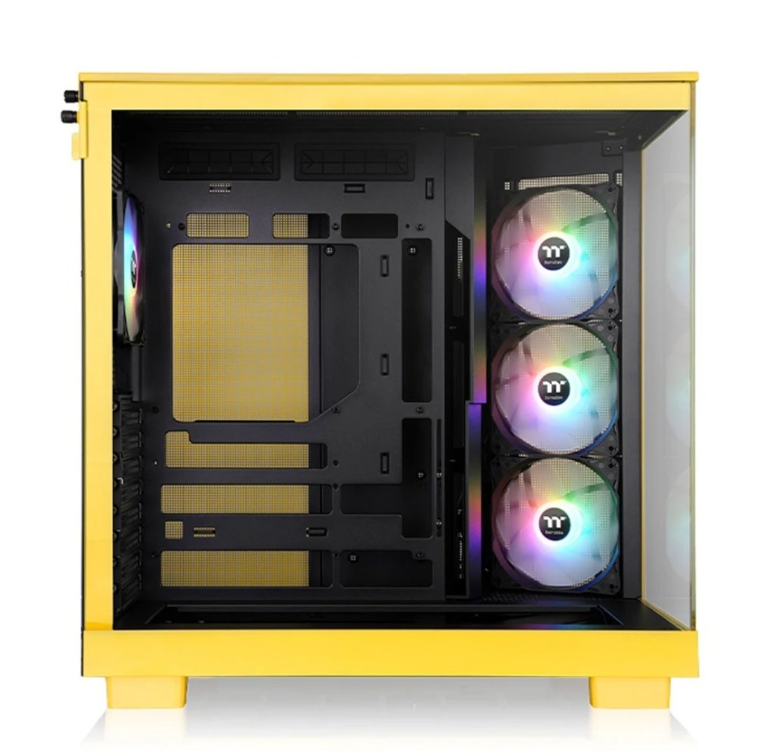Thermaltake View 380 XL TG ARGB Bumblebee Mid Tower Chassis PC Case. - Image 3