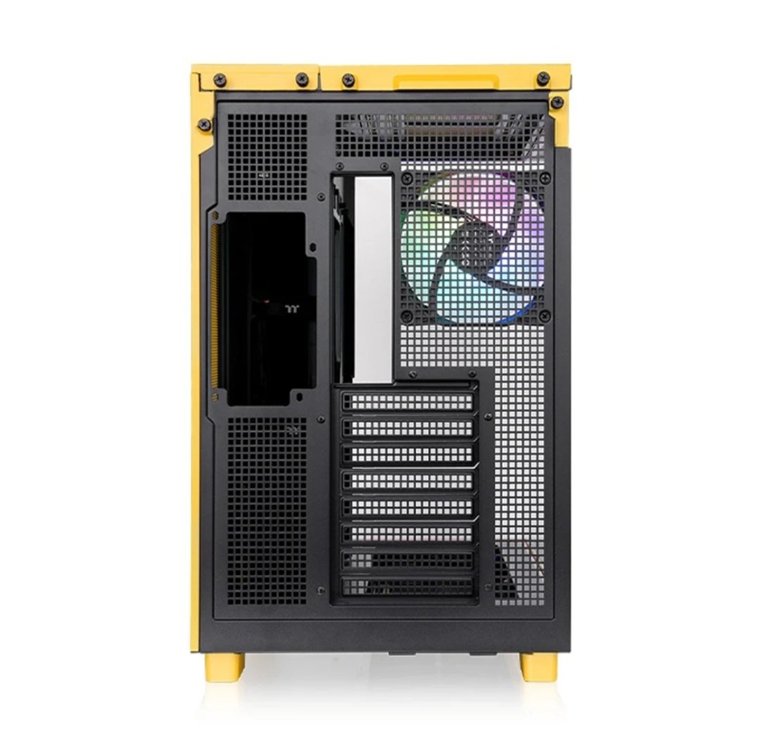 Thermaltake View 380 XL TG ARGB Bumblebee Mid Tower Chassis PC Case. - Image 4