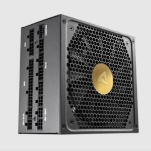 Sharkoon Rebel P30 Gold Fully Modular Power Supply, 1300W Power, 80 Plus Gold Efficiency, 135mm FDB Fan, PCIe Gen5 12VHPWR connection.
