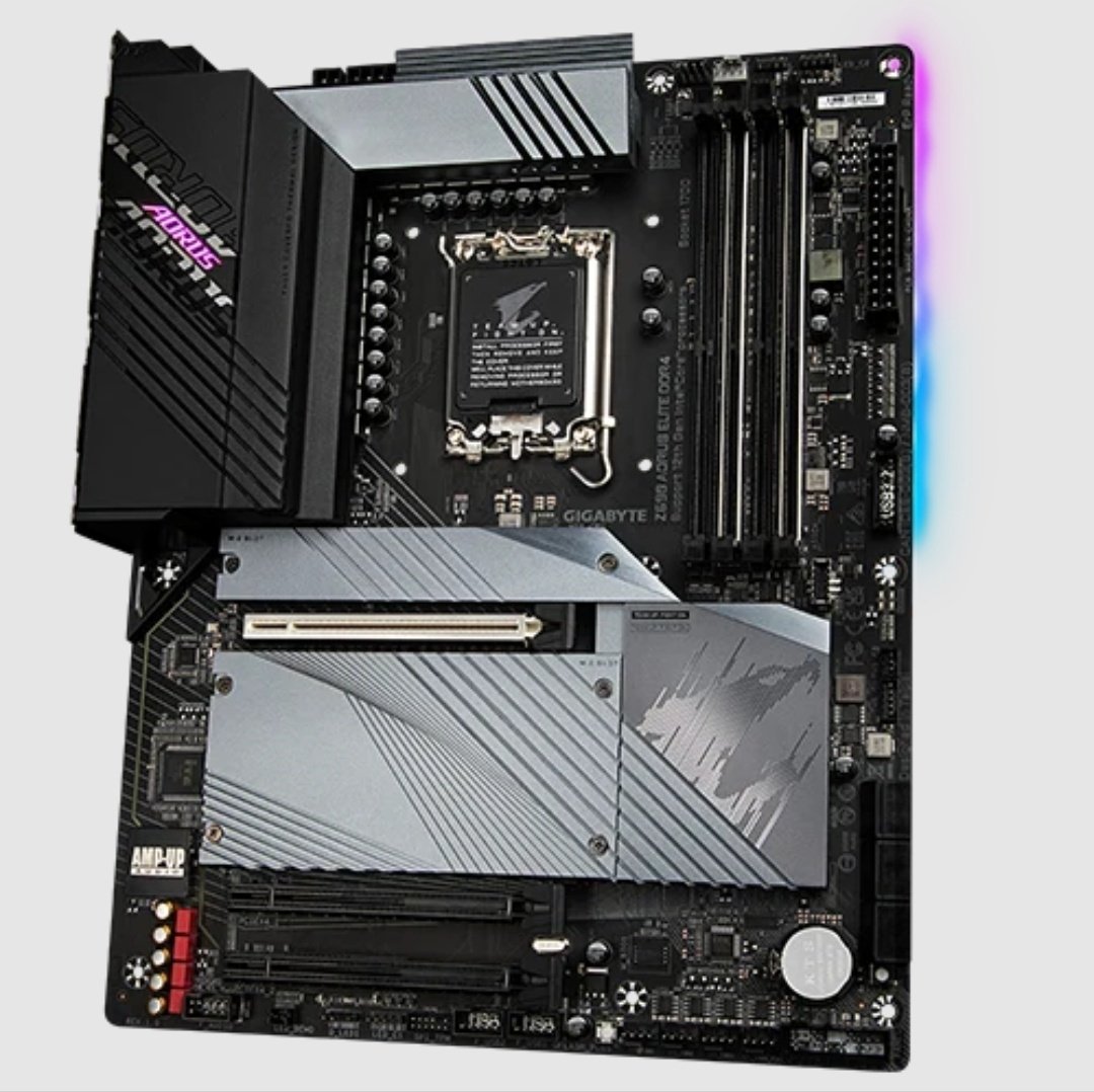 Gigabyte Z690 Aorus Elite DDR4 ATX Motherboard, LGA1700 socket Support for 13th Generation, Intel Z690 Express Chipset, 4 x DDR4 DIMM sockets, PCI Express 5.0 - Image 2