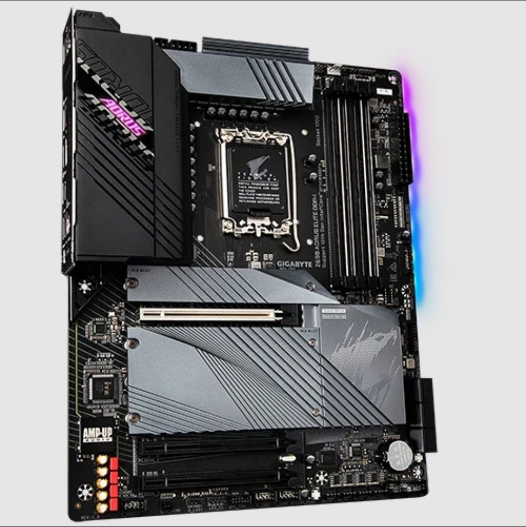 Gigabyte Z690 Aorus Elite DDR4 ATX Motherboard, LGA1700 socket Support for 13th Generation, Intel Z690 Express Chipset, 4 x DDR4 DIMM sockets, PCI Express 5.0 - Image 3
