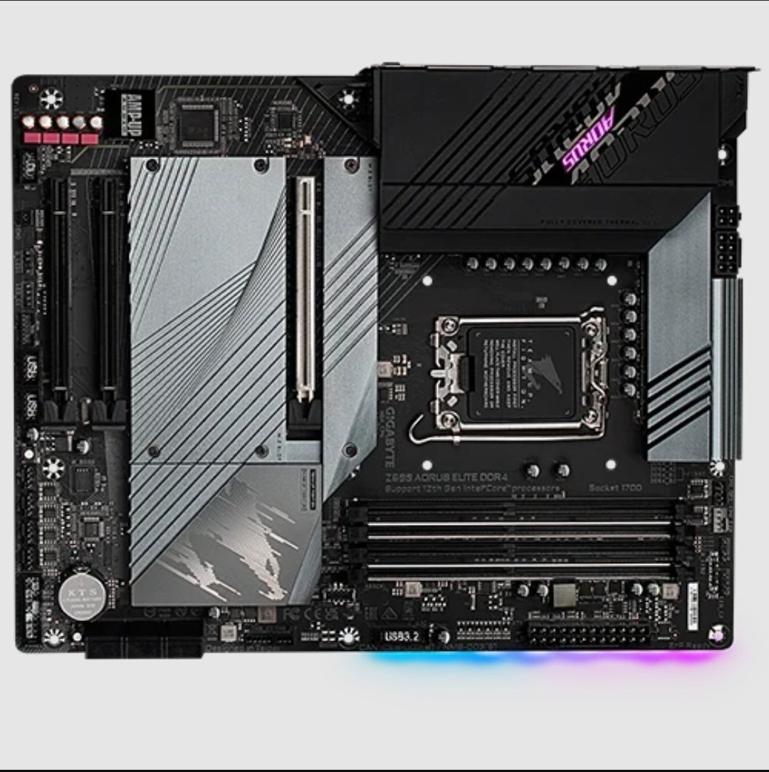 Gigabyte Z690 Aorus Elite DDR4 ATX Motherboard, LGA1700 socket Support for 13th Generation, Intel Z690 Express Chipset, 4 x DDR4 DIMM sockets, PCI Express 5.0 - Image 4