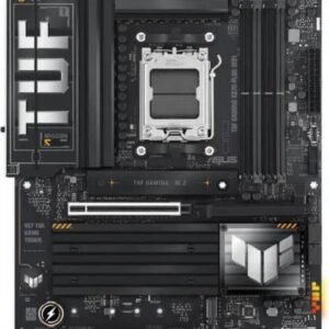 ASUS TUF Gaming X870-Plus WIFI ATX Motherboard, AMD X870 Chipset, For AMD Ryzen 9000/8000/7000 Series Processors, DDR5, 4x M.2 Slots, PCIe 5.0 x16, WiFi 7, 192GB Max Memory | 90MB1IU0-M0EAY0