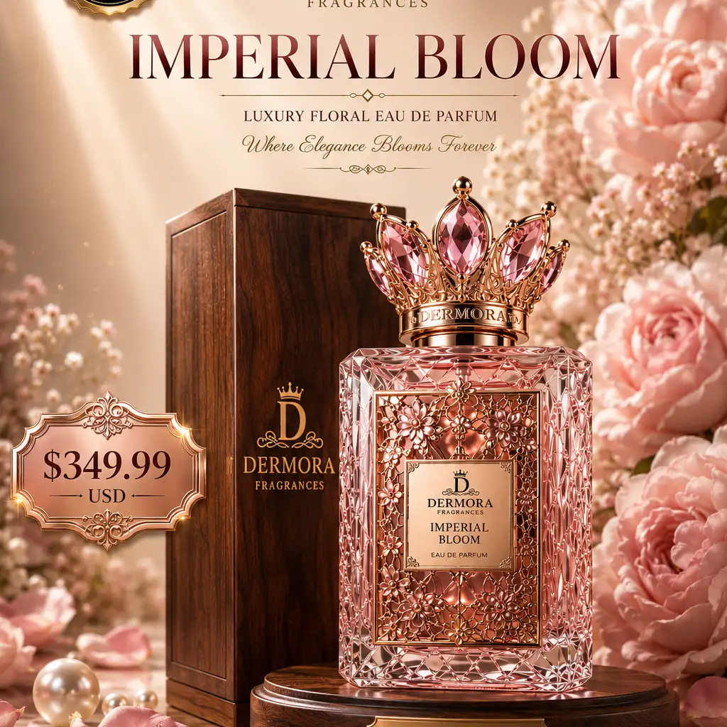 Dermora Imperial Bloom Luxury Floral Eau De Parfum β Premium Women's Fragrance