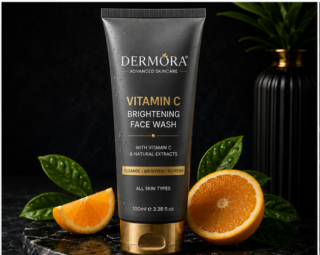 Dermora Vitamin C Brightening Face Wash – Advanced Skincare Formula - Image 5