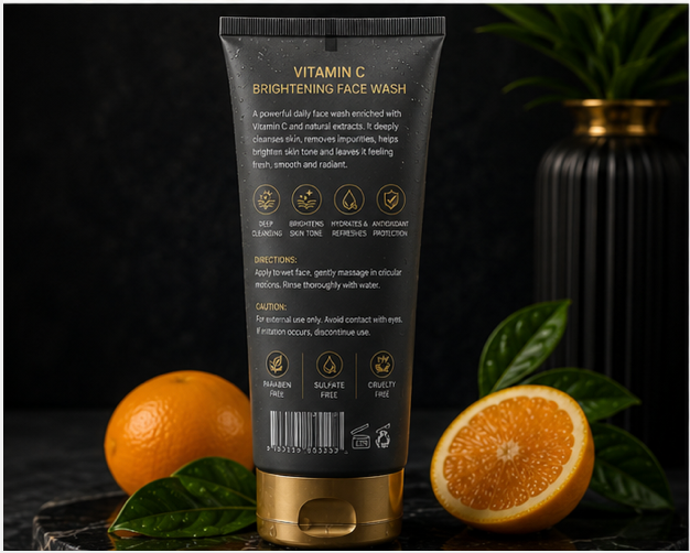 Dermora Vitamin C Brightening Face Wash – Advanced Skincare Formula - Image 4