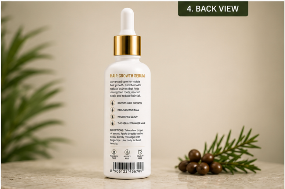 Dermora Hair Growth Serum – Advanced Hair Growth Formula - Image 4