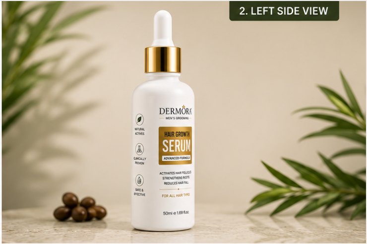 Dermora Hair Growth Serum – Advanced Hair Growth Formula - Image 2