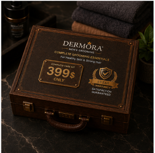 Dermora Complete Grooming Essentials Kit for Men | Premium Grooming Collection - Image 3
