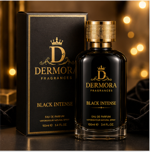 Dermora Black Intense Luxury Eau De Perfum Gift Set - Image 4