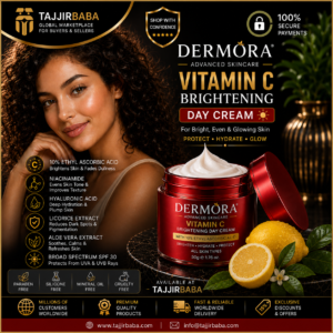 Dermora Vitamin C Brightening Day Cream SPF 30 – Advanced Skincare Formula